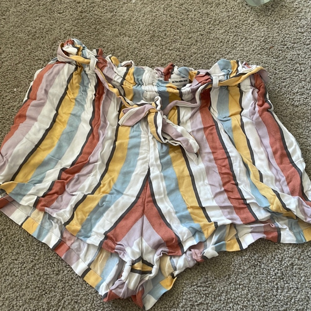 Cute striped shorts